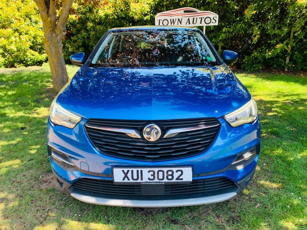 Vauxhall Grandland X 1.2 Turbo Tech Line Nav Euro 6 Ss XUI3082 Blue #3