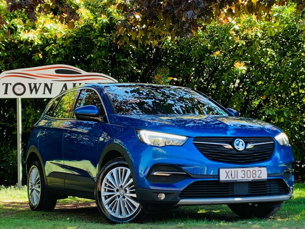Vauxhall Grandland X 1.2 Turbo Tech Line Nav Euro 6 Ss XUI3082 Blue