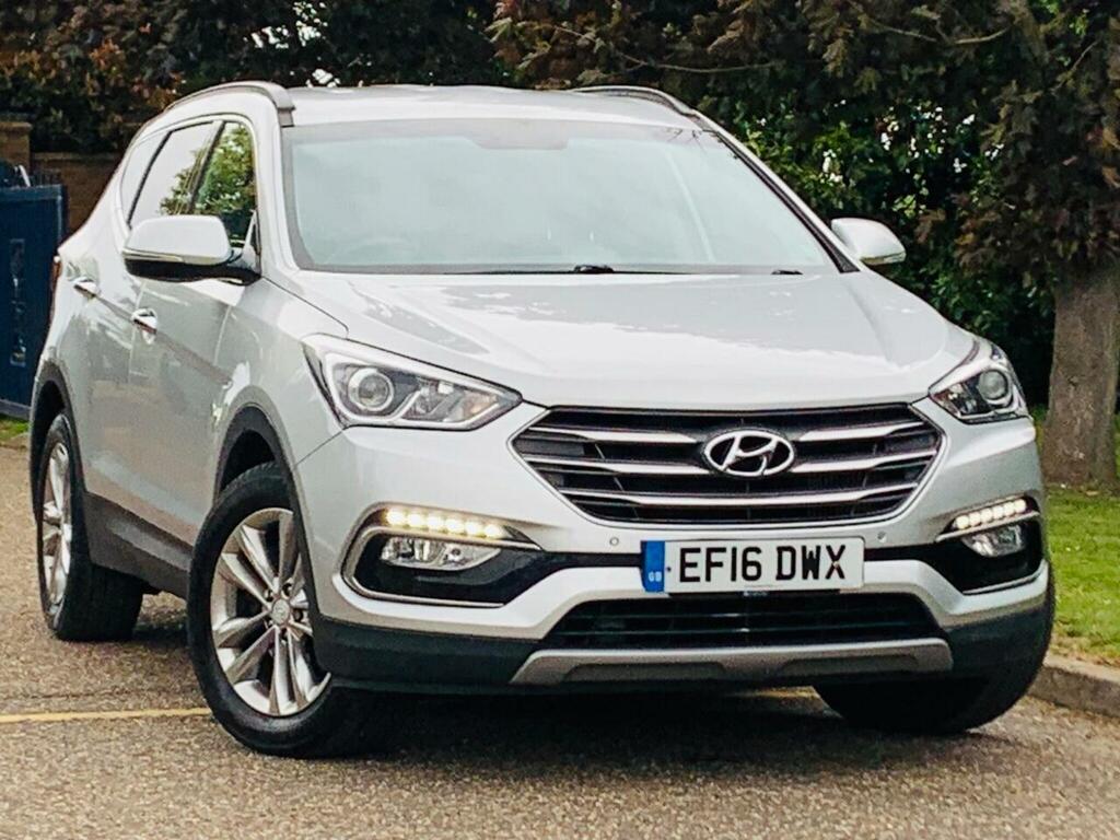 Hyundai Santa Fe 2.2 Crdi Blue Drive Premium 4Wd Euro 6 Ss EF16DWX Grey #5