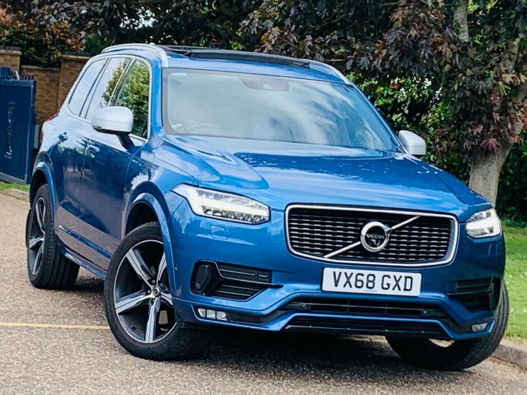 Volvo XC90 2.0 D5 Powerpulse R-design 4Wd Euro 6 Ss 5 VX68GXD Blue #2
