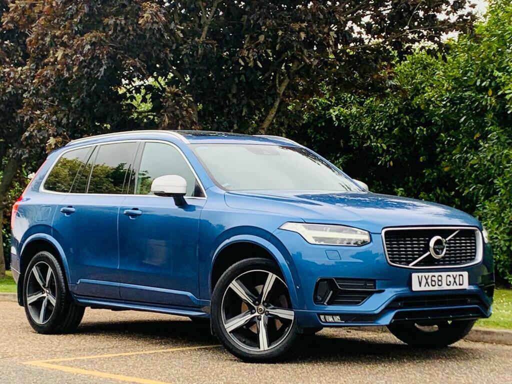 Volvo XC90 2.0 D5 Powerpulse R-design 4Wd Euro 6 Ss 5 VX68GXD Blue #4