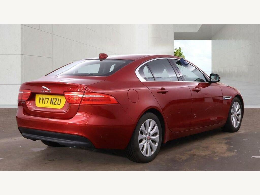 Jaguar XE 2.0D Prestige Euro 6 Ss YY17NZU Red #4
