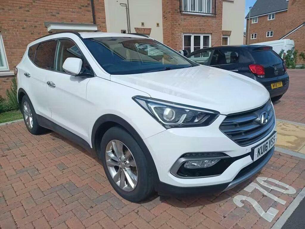 Hyundai Santa Fe 2.2 Crdi Blue Drive Premium 4Wd Euro 6 Ss White
