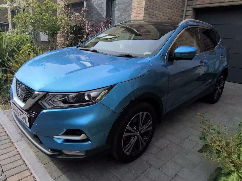 Nissan Qashqai 1.3 Dig-t N-connecta Dct Euro 6 Ss DY69YOW Blue #2