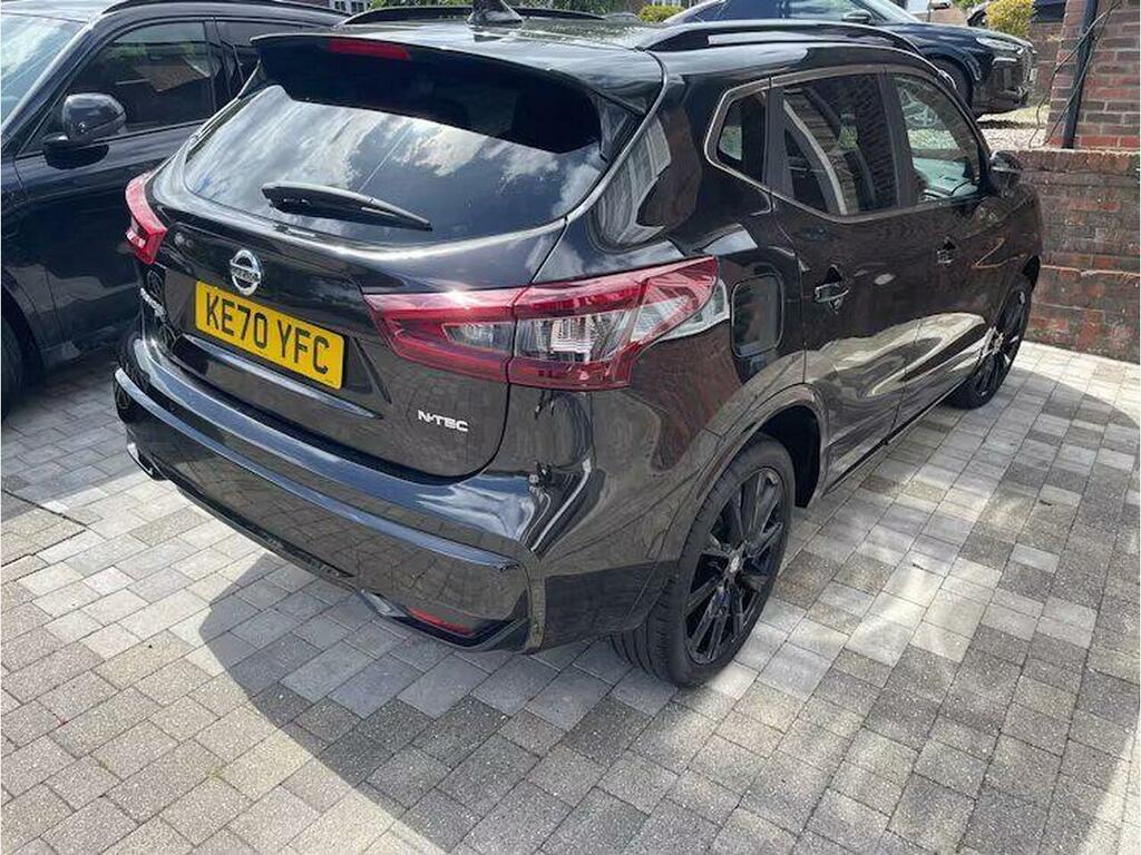 Nissan Qashqai 1.3 Dig-t N-tec Dct Euro 6 Ss KE70YFC Black #3