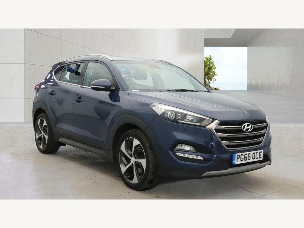 Hyundai Tucson 1.7 Crdi Blue Drive Premium Dct Euro 6 Ss Blue