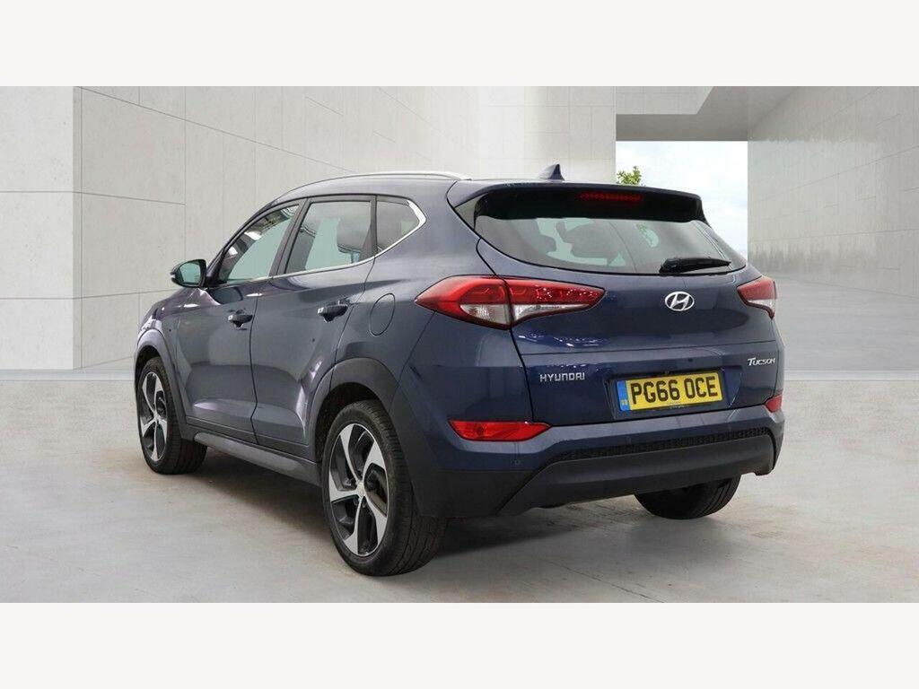 Hyundai Tucson 1.7 Crdi Blue Drive Premium Dct Euro 6 Ss PG66OCE Blue #3
