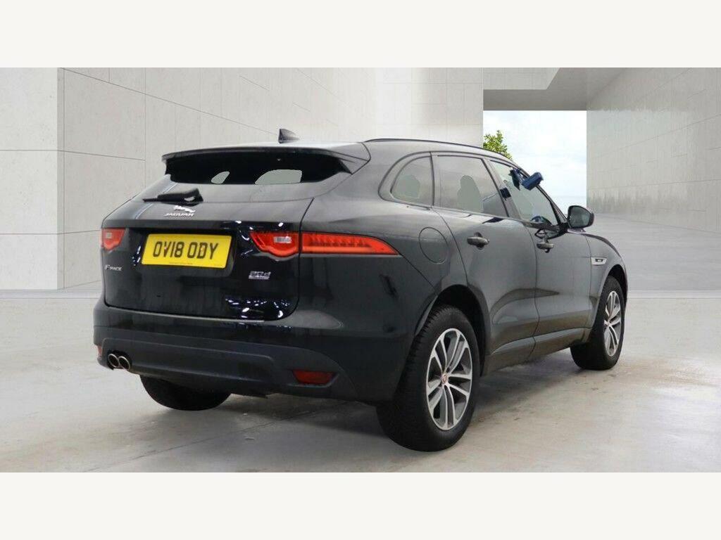 Jaguar F-Pace 2.0 D180 R-sport Awd Euro 6 Ss Black #4