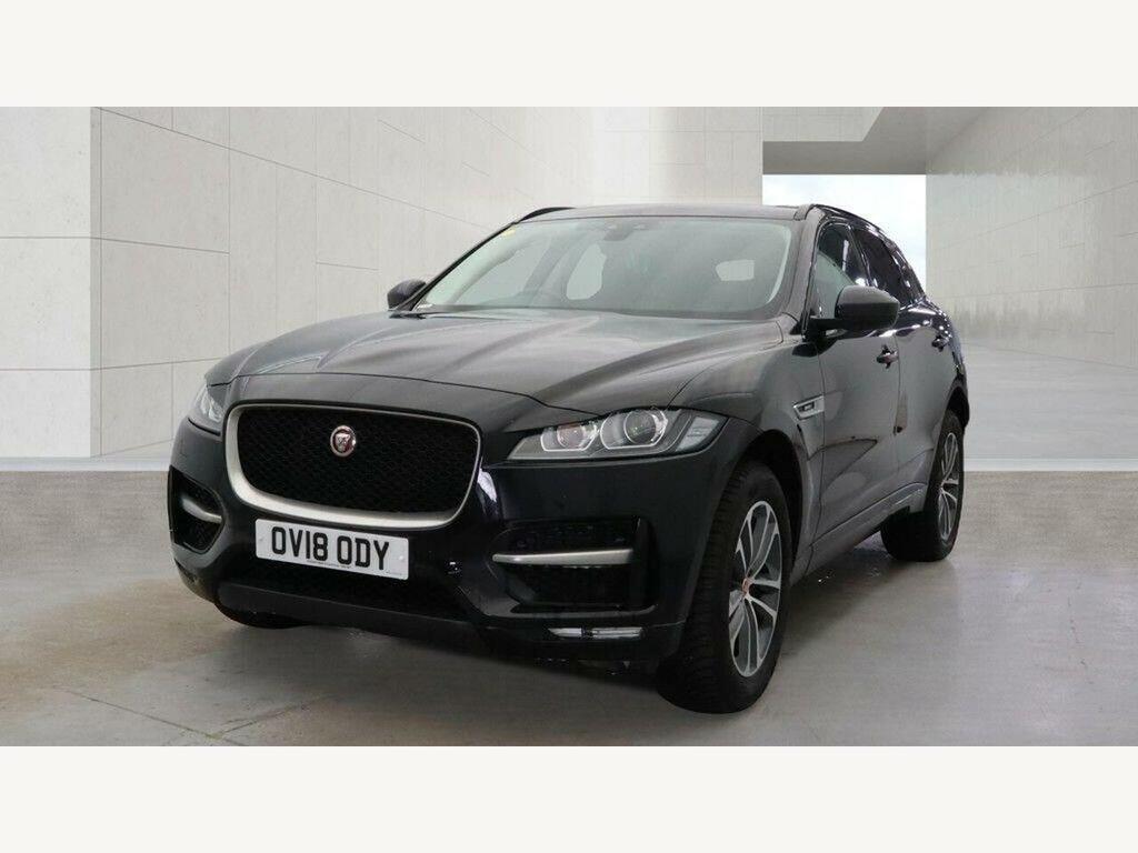 Jaguar F-Pace 2.0 D180 R-sport Awd Euro 6 Ss Black #2