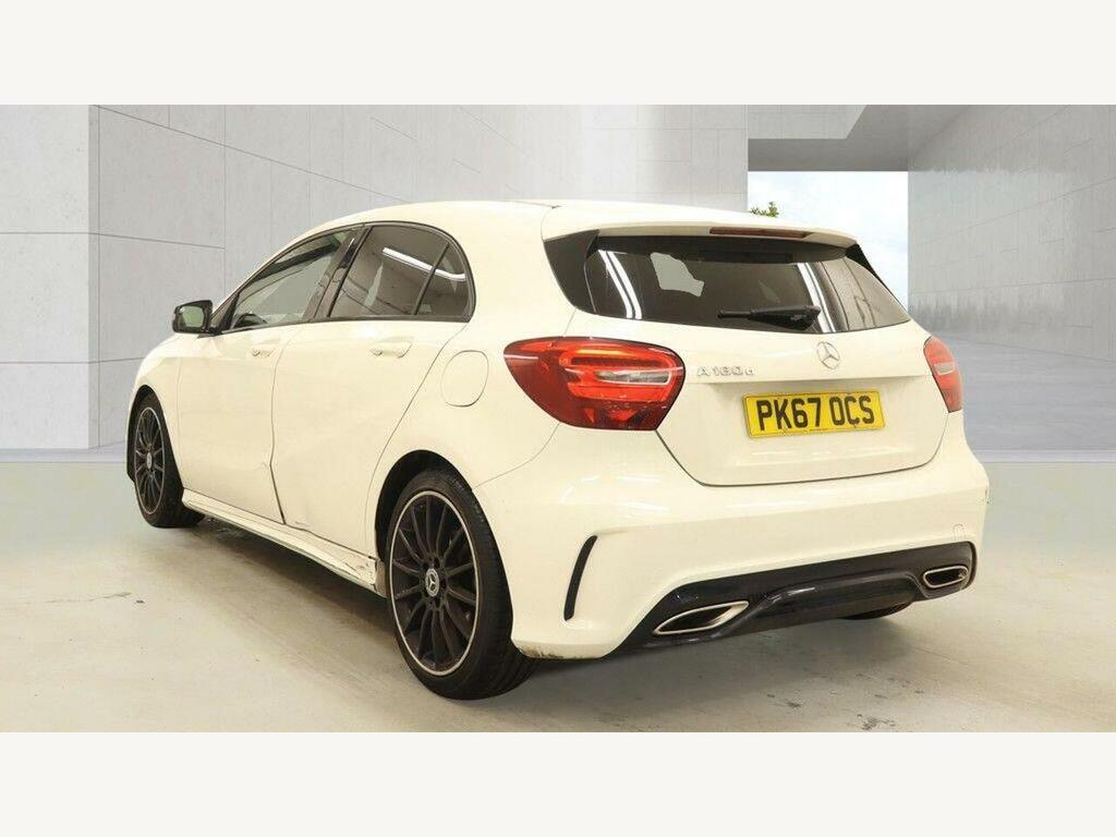 Mercedes-Benz A Class 1.5 A180d Amg Line 7G-dct Euro 6 Ss PK67OCS White #3