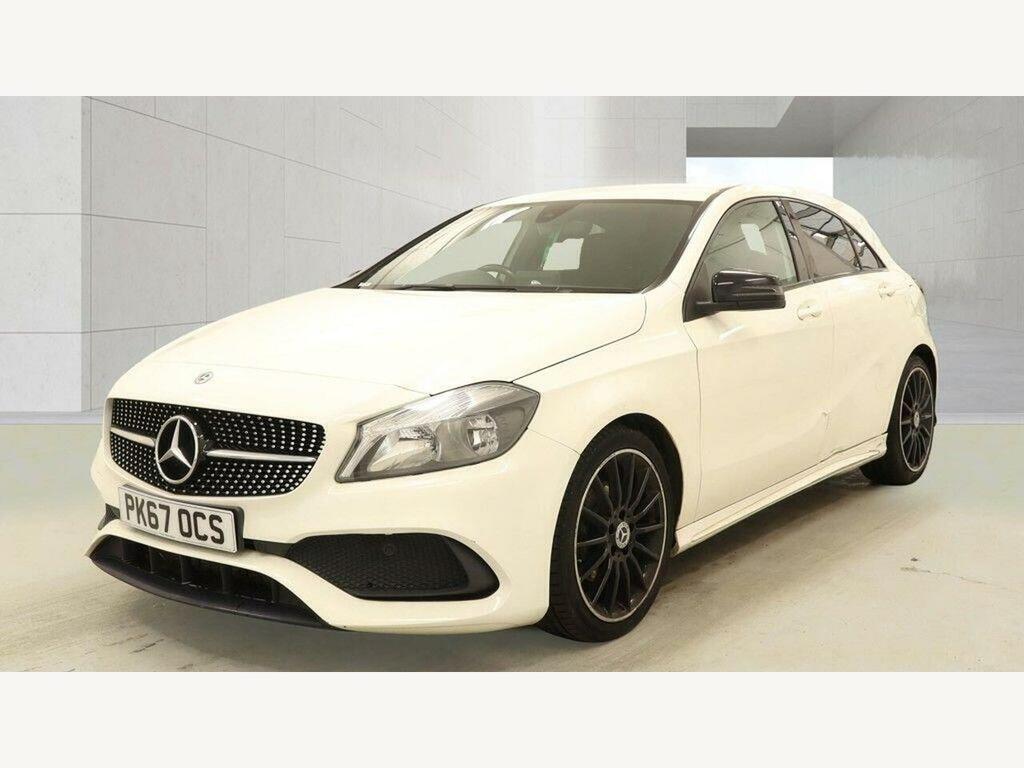 Mercedes-Benz A Class 1.5 A180d Amg Line 7G-dct Euro 6 Ss PK67OCS White #2