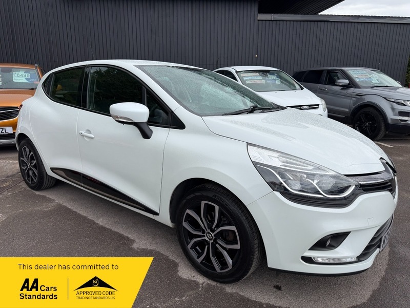 Renault Clio Play Tce-only 55128 Miles White