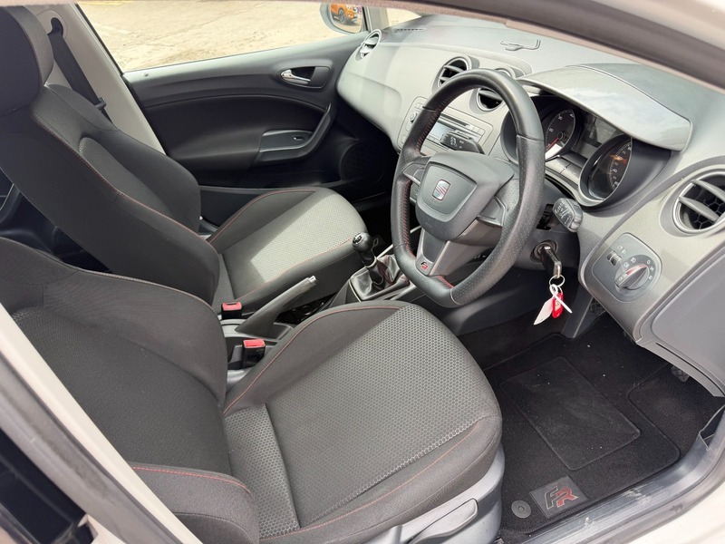 Seat Ibiza Tdi Cr Fr White #5