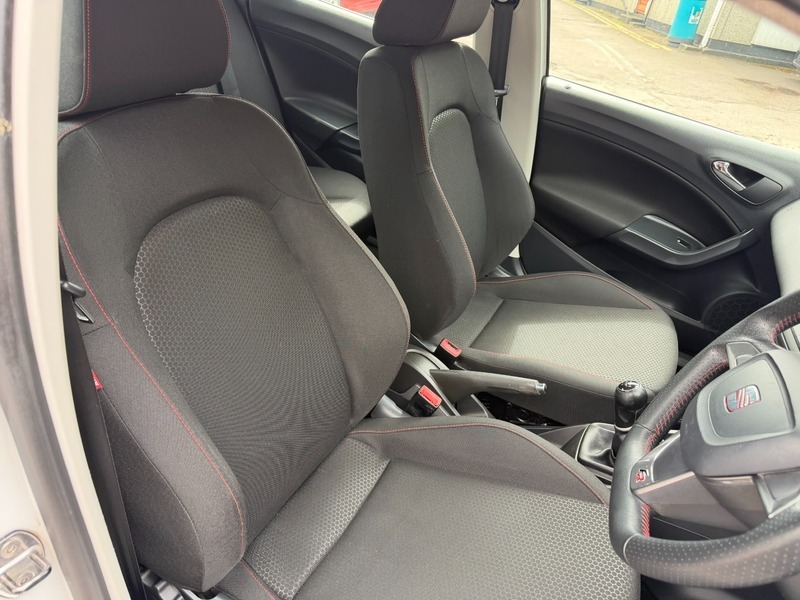 Seat Ibiza Tdi Cr Fr White #6