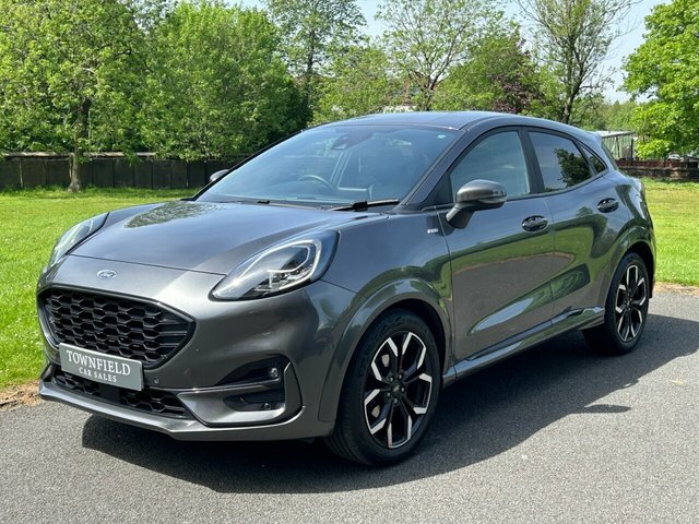 Ford Puma 1.0T Ecoboost Mhev St-line X Suv YA71FUF Grey #3