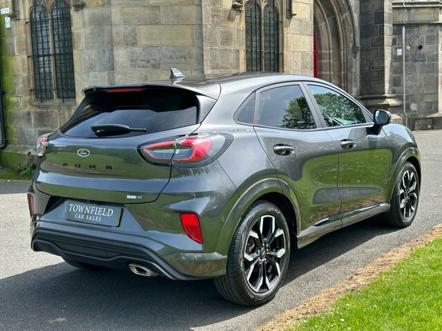 Ford Puma 1.0T Ecoboost Mhev St-line X Suv YA71FUF Grey #4