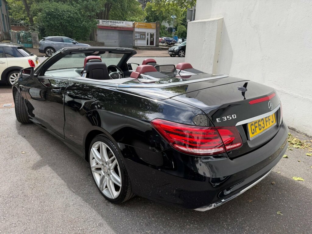 Mercedes-Benz E Class 3.0 E350d V6 Bluetec Amg Sport Cabriolet G-tronic Black #6