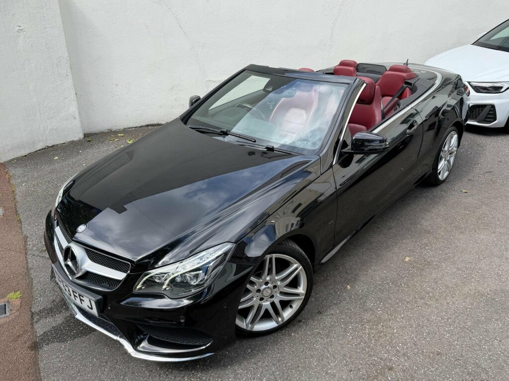 Mercedes-Benz E Class 3.0 E350d V6 Bluetec Amg Sport Cabriolet G-tronic Black #5