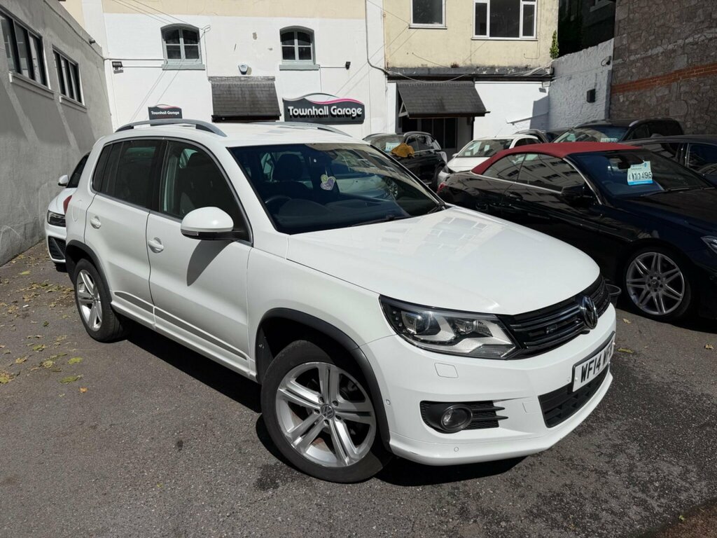 Volkswagen Tiguan 2.0 Tdi Bluemotion Tech R-line Dsg 4Wd Euro 5 Ss White