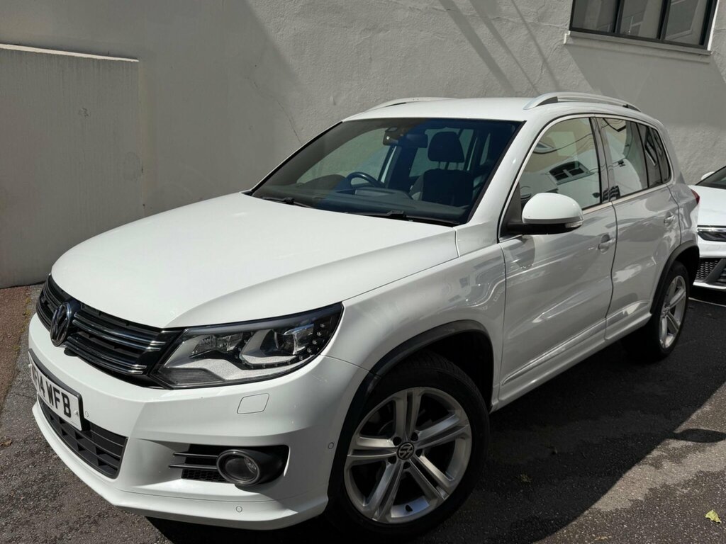 Volkswagen Tiguan 2.0 Tdi Bluemotion Tech R-line Dsg 4Wd Euro 5 Ss WF14WFB White #3