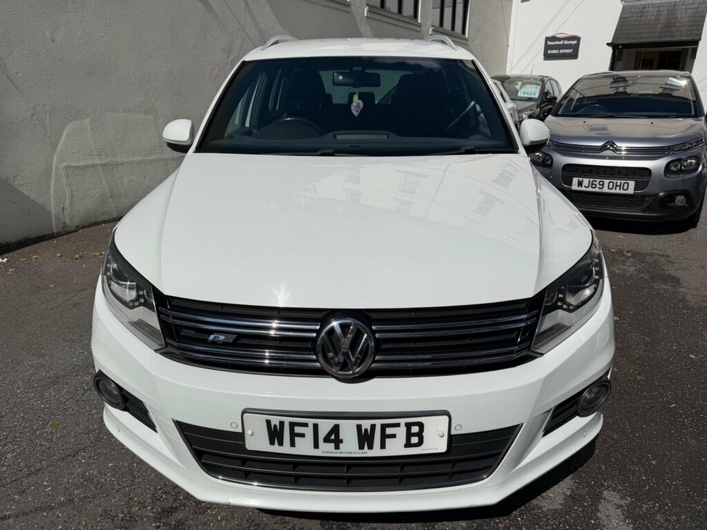 Volkswagen Tiguan 2.0 Tdi Bluemotion Tech R-line Dsg 4Wd Euro 5 Ss WF14WFB White #2