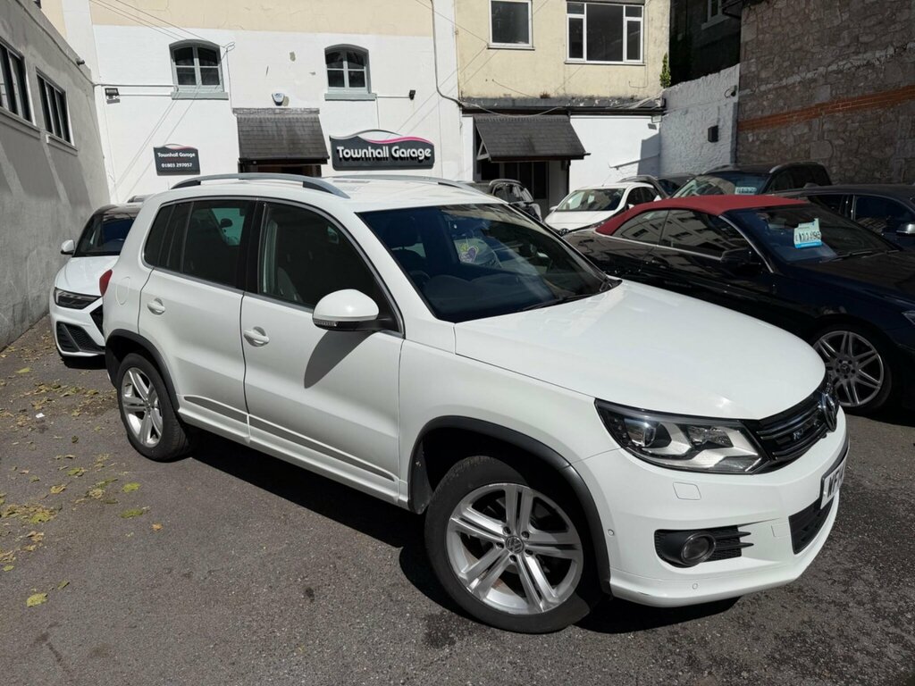 Volkswagen Tiguan 2.0 Tdi Bluemotion Tech R-line Dsg 4Wd Euro 5 Ss WF14WFB White #5