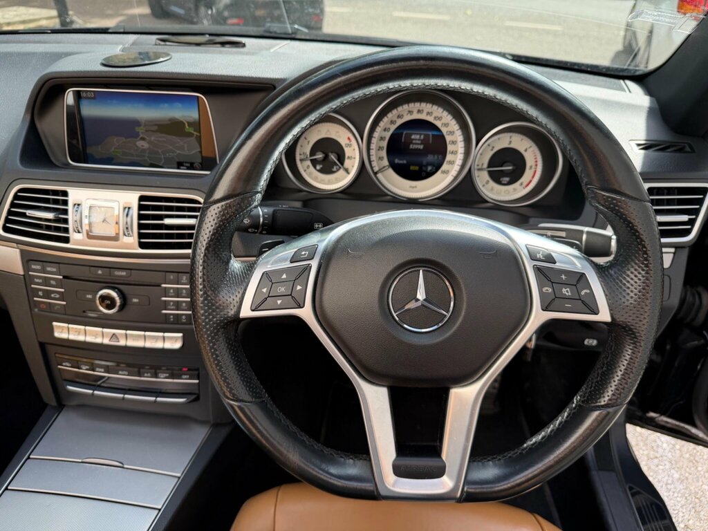 Mercedes-Benz E Class 2.1 E220d Amg Line Edition Cabriolet G-tronic Eur E22OKR Black #5