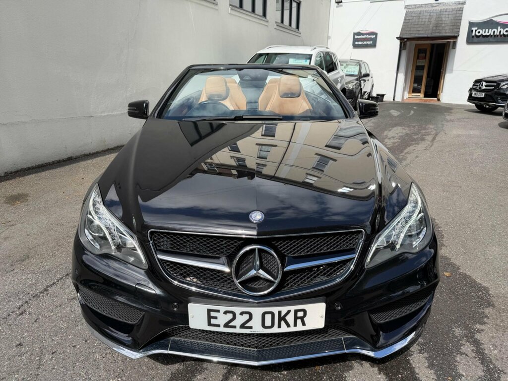 Mercedes-Benz E Class 2.1 E220d Amg Line Edition Cabriolet G-tronic Eur E22OKR Black #2