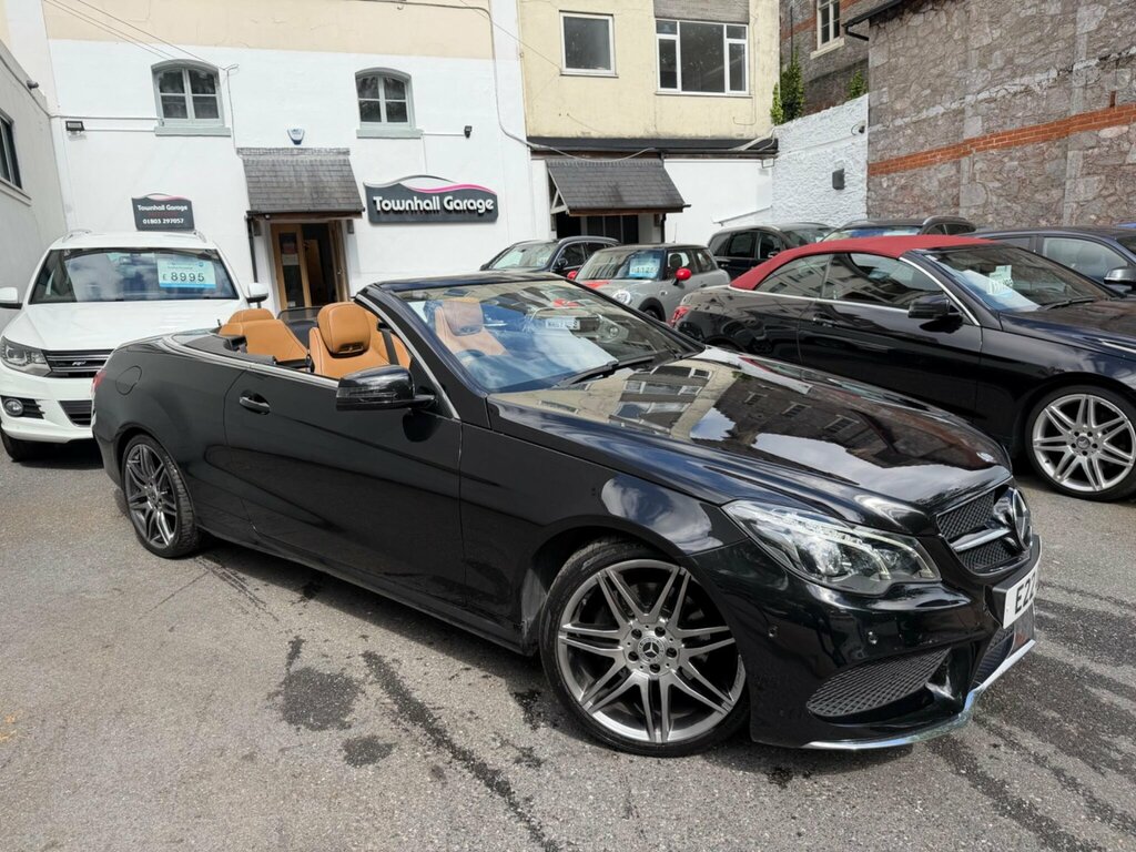 Mercedes-Benz E Class 2.1 E220d Amg Line Edition Cabriolet G-tronic Eur E22OKR Black #6