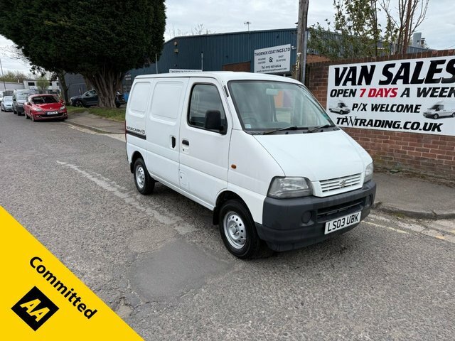 Suzuki Carry 2003 1.3L Suzuki Carry56k Miles1 Owner White