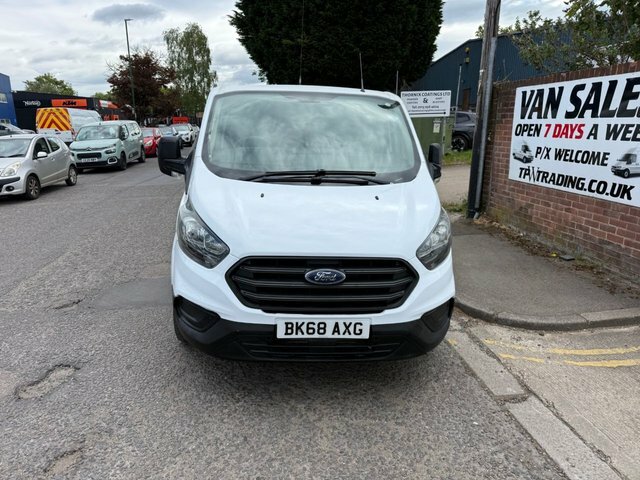 Ford Transit Custom 2018 2.0 320 Ecoblue Crew Van Double Cab Diese BK68AXG White #3