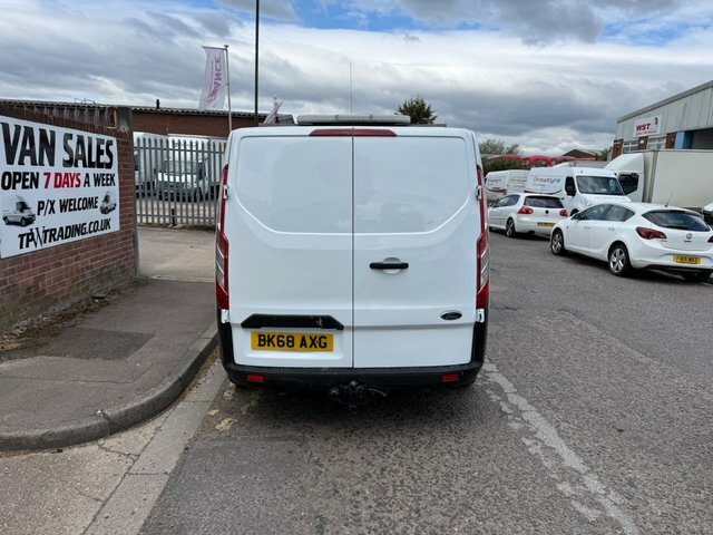 Ford Transit Custom 2018 2.0 320 Ecoblue Crew Van Double Cab Diese BK68AXG White #6