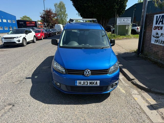 Volkswagen Caddy Maxi 2013 1.6 Tdi C20 Maxi Combi Van Dsg Fwd Blue #4