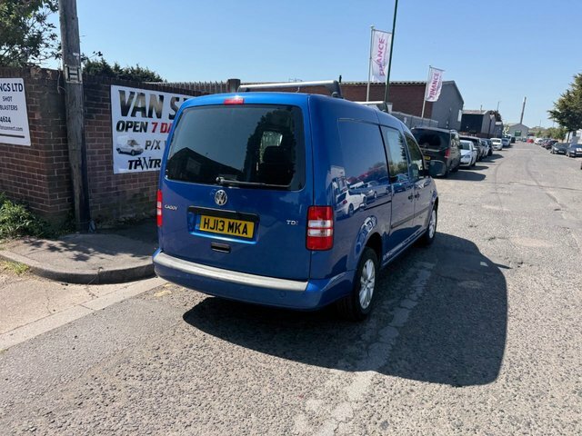Volkswagen Caddy Maxi 2013 1.6 Tdi C20 Maxi Combi Van Dsg Fwd Blue #5