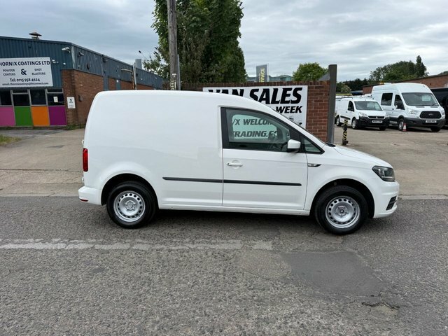 Volkswagen Caddy 2020 2.0 Tdi C20 Trendline Panel Van Ma CU20UKG White #4