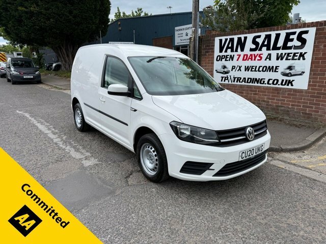Volkswagen Caddy 2020 2.0 Tdi C20 Trendline Panel Van Ma White