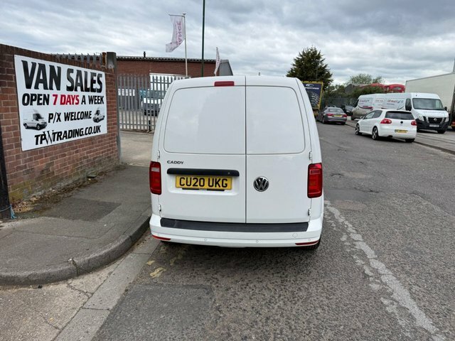 Volkswagen Caddy 2020 2.0 Tdi C20 Trendline Panel Van Ma CU20UKG White #6
