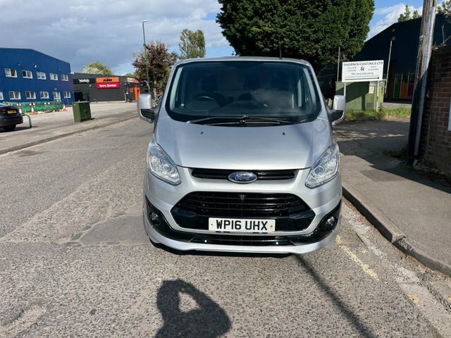Ford Transit Custom 2016 2.2 Tdci 290 Limited Panel Van Man WP16UHX Silver #3