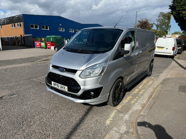 Ford Transit Custom 2016 2.2 Tdci 290 Limited Panel Van Man WP16UHX Silver #4