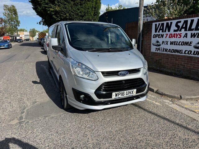 Ford Transit Custom 2016 2.2 Tdci 290 Limited Panel Van Man WP16UHX Silver #2