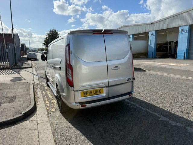 Ford Transit Custom 2016 2.2 Tdci 290 Limited Panel Van Man WP16UHX Silver #6