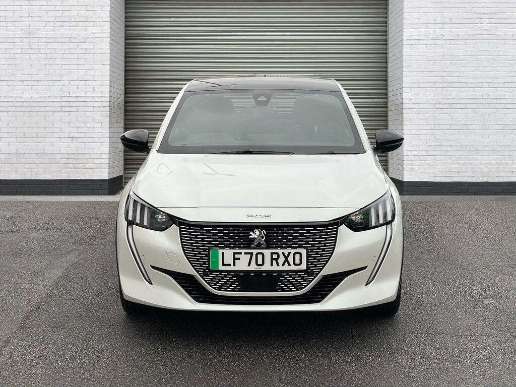 Peugeot e-208 50Kwh Gt Line LF70RXO White #6