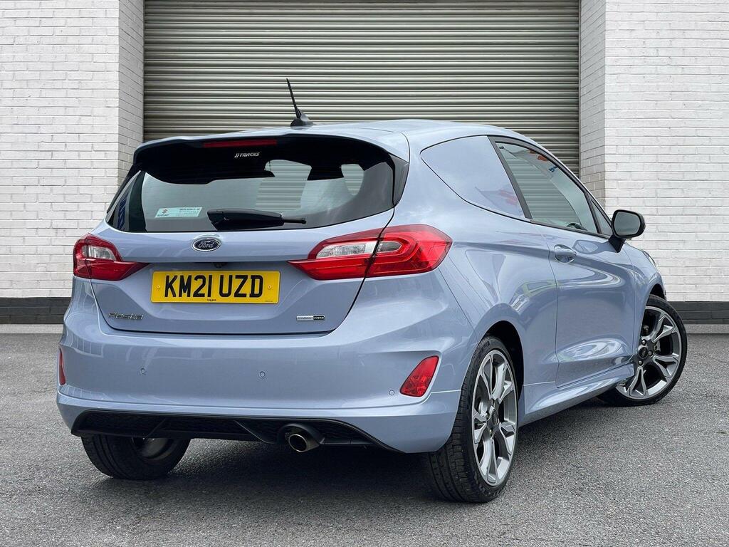 Ford Fiesta 1.0T Ecoboost Mhev Sport Euro 6 Ss KM21UZD Blue #3