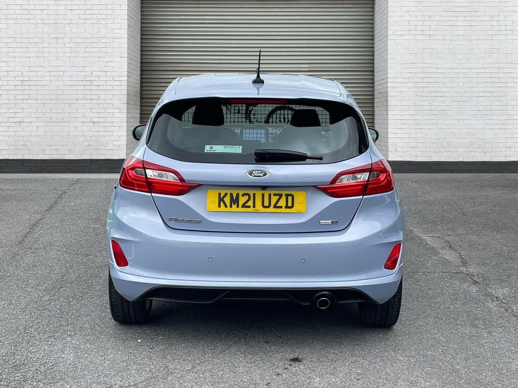 Ford Fiesta 1.0T Ecoboost Mhev Sport Euro 6 Ss KM21UZD Blue #4