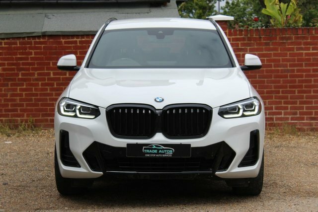 BMW X3 20D Mht M Sport LJ22ODW White #2