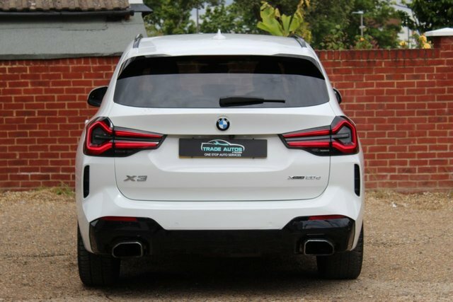 BMW X3 20D Mht M Sport LJ22ODW White #5