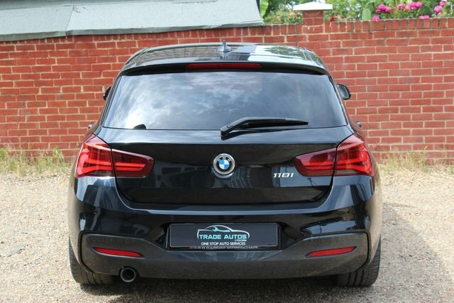 BMW 1 Series 118I M Sport Shadow YD68SMU Black #6