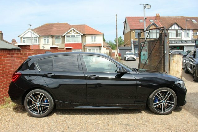 BMW 1 Series 118I M Sport Shadow YD68SMU Black #4