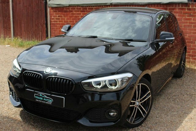 BMW 1 Series 118I M Sport Shadow YD68SMU Black #2