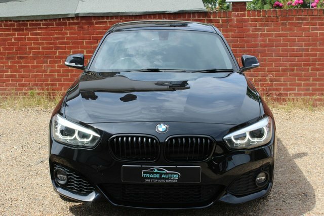 BMW 1 Series 118I M Sport Shadow YD68SMU Black #3